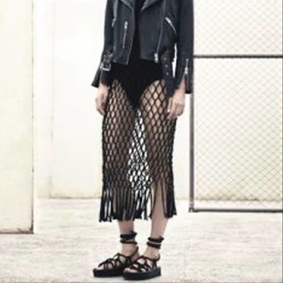 AllSaints Kofu Wrap-around Ankle Platform Sandal 38 - Picture 2 of 11